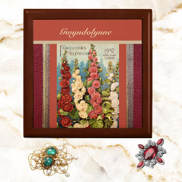 シードパケットレッド1902葵ヴィンテージモノグラム ギフトボックス