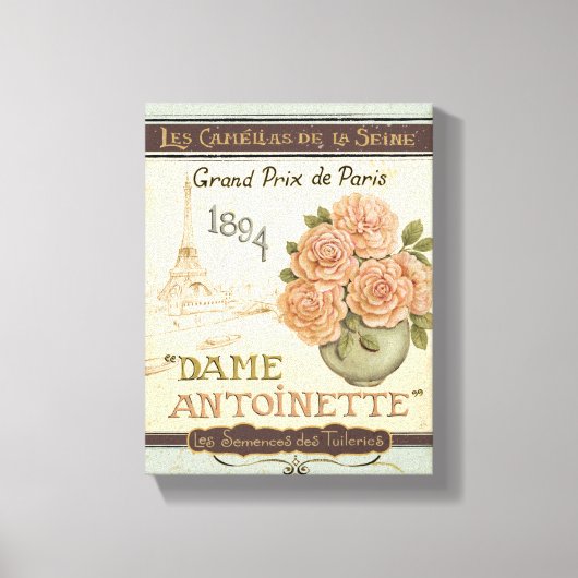 シードパケット キャンバスプリント (正面)