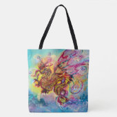 シードラゴンアクアブルーファンタジー トートバッグ (正面)