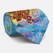 シードラゴンアクアブルーファンタジー ネクタイ (ロール)