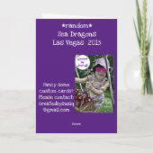 シードラゴンズラインスケッチカード カード (裏面)