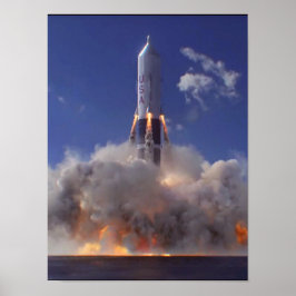 シードラゴン発射ポスター ポスター