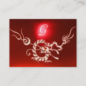 シードラゴン2モノグラム赤白 名刺 (裏面)