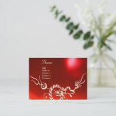 シードラゴン2モノグラム赤白 名刺 (スタンド正面)