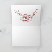 シードラゴン2モノグラム ノートカード (内部)