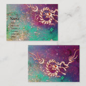 シードラゴン2、美しいサロン、デイスパ 名刺 (正面/裏面)