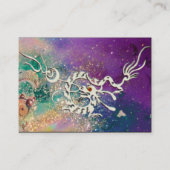 シードラゴン2、美しい、サロン、デイスパ 名刺 (裏面)