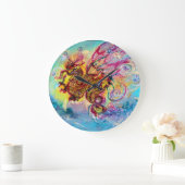 シードラゴン ラージ壁時計 (ホーム)