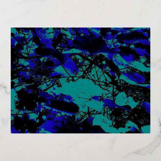 シードリームズフォイル招待状ハガキ 箔招待状ポストカード (正面)