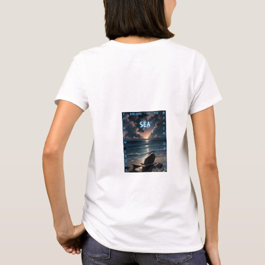 シードリームバックティー Tシャツ (裏面)