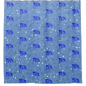 シードルフィン自然おもしろい シャワーカーテン (正面)