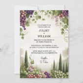 シードルーもしラルファームウッドフルーツアイビーヴィンヤード結婚ズ 招待状 (正面)