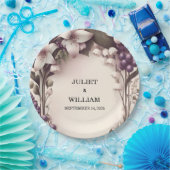 シードルーラルファームウッドフルーツアイビーヴィンヤード結婚ズ ペーパープレート (パーティー)