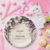 シードルーラルファームウッドフルーツアイビーヴィンヤード結婚ズ ペーパープレート (パーティー)