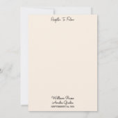 シードルーラルファームウッドフルーツアイビーヴィンヤード結婚ズ 招待状 (裏面)