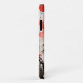 シーナエレガントー中国のン電話ケース – 赤と黒 Case-Mate iPhoneケース (裏面/右)