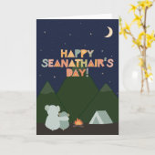 シーナスエアの父の日札 カード (黄色い花)