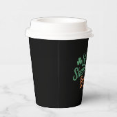 シーナニガンがアイルランドのSt patricksをおもしろい始めよう 紙コップ (右)