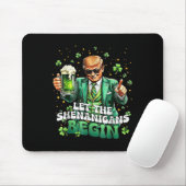 シーナニガンがトランプおもしろいSt patricksを始める マウスパッド (マウス)