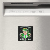シーナニガンがトランプおもしろいSt patricksを始める マグネット (インサイチュ (食洗機))