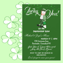 シーナニガンが幸運を始めようSaint patricks day 招待状