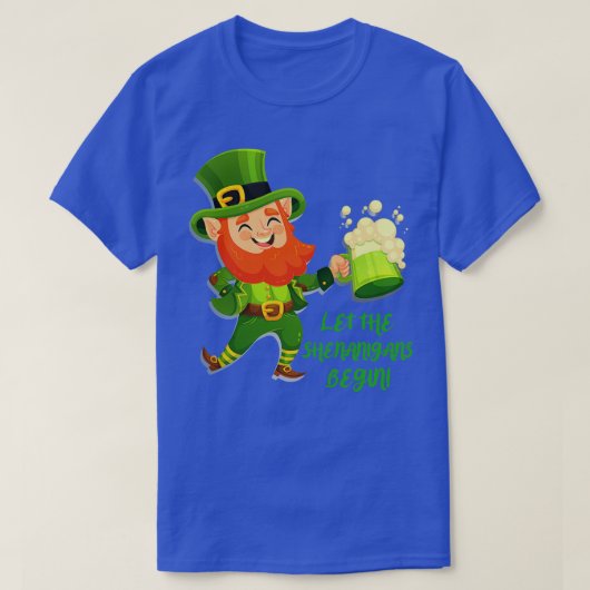 シーナニガンが2022年にSt patricks dayを始める Tシャツ (デザイン正面)