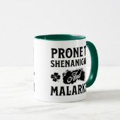 シーナニガンとマラキー・セント・パトリックの日になりやすい マグカップ (正面右)