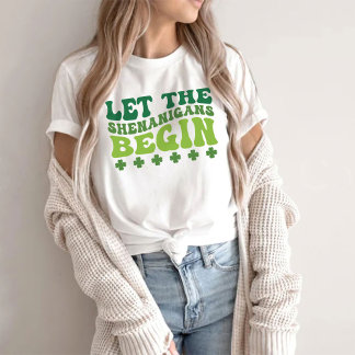 シーナニガンを始めよう、St patricks day Tシャツ