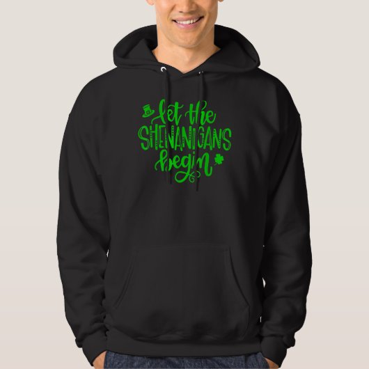 シーナニガンを始めようSt patricks day パーカ (正面)