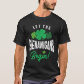 シーナニガンを始めようSt patricks day Tシャツ (正面)