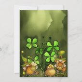 シーナニガンスがアイルランドの格言誕生日を始める 招待状 (裏面)