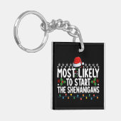 シーナニガンスのクリスマスを始める可能性が最も高い キーホルダー (正面左)