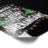 シーナニガン族のクリスマスを始める可能性が最も高い フォトプリント            (角)