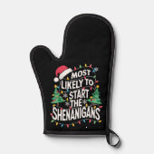 シーナニガン族のクリスマスを始める可能性が最も高い 鍋つかみ (正面)