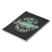 シーナニガン&マラキーセントパトリックの日になりやすい ノートパッド (回転)