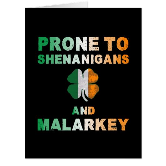 シーナニ教徒やマラキー・St patricks dayに近い (正面)