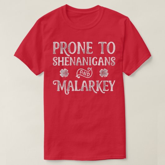 シーナニ教徒やマラキー・St patricks dayに近い Tシャツ (デザイン正面)