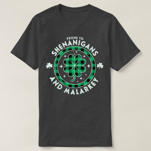 シーナニ教徒やマラキー・St patricks dayに近い Tシャツ (デザイン正面)