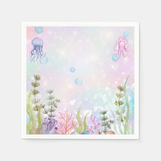 シーナプキンスの下 スタンダードカクテルナプキン (正面)