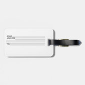 シーナリーオイアラサントリーニラゲッジタグ ラゲッジタグ (裏面横)