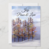 シーナリークリスマスグリーティングカード カード (正面)