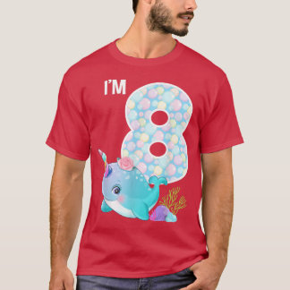 シーナルファル誕生日Im 8水中海テーマ8 Tシャツ