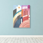 シーナ | Sophie Taeuber-Arp | キャンバスプリント (インサイチュ (ウッドフロア))