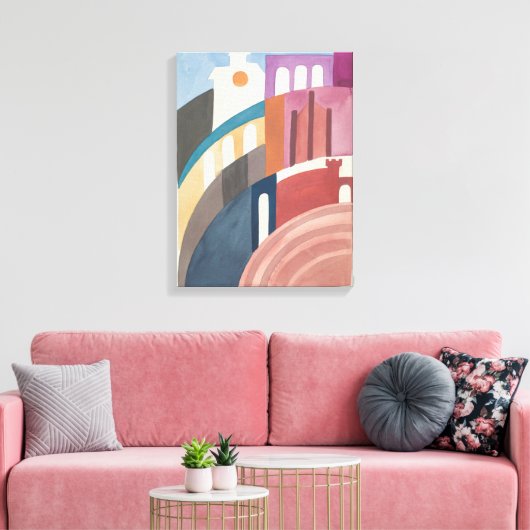 シーナ | Sophie Taeuber-Arp | キャンバスプリント (インサイチュ (リビング))