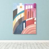 シーナ | Sophie Taeuber-Arp | キャンバスプリント (インサイチュ (ウッドフロア))