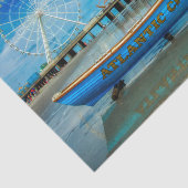 シーニックアトランティックシティボードウォークティッシュペーパー 薄葉紙 (詳細)