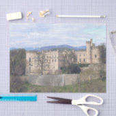 シーニックウォルフスベルグキャッスルティッシュペーパー 薄葉紙 (クラフト)