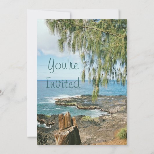 シーニックカウアイ招待状 招待状 (正面)