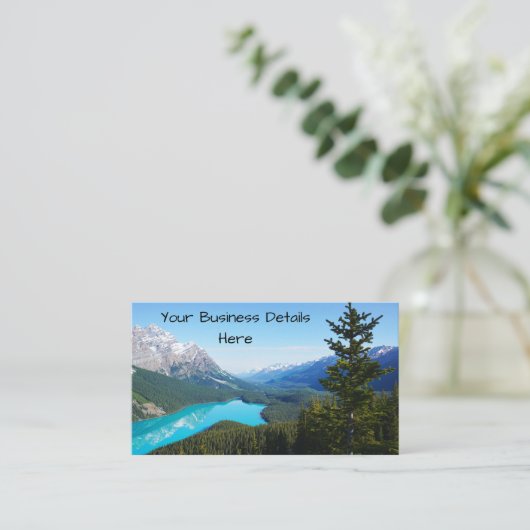 シーニックカナダブルーマウンテンレイクパインズ 名刺 (スタンド正面)