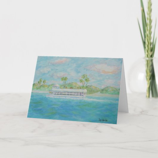 シーニッククルーズグリーティングカード カード (正面)